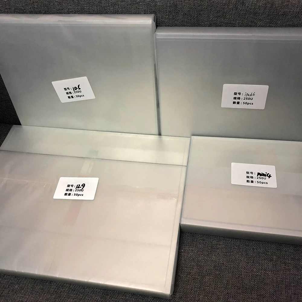 10PCS 250um Tablet Optical Clear Adhesive OCA Glue Film For iPad Pro 9.7 10.5 12.9 LCD Screen Display Glass Repair Laminate Part