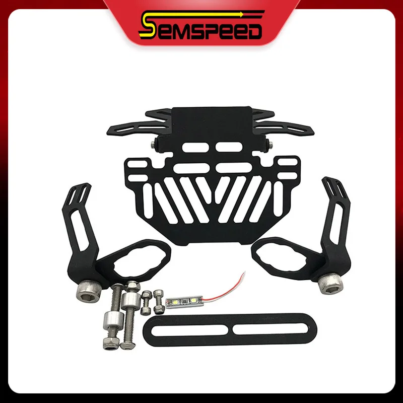 Держатель номерного знака для мотоцикла Honda NC750X Kawasaki Z750 Z800 Yamaha MT07 MT09 R1 R3 R15 SUZUKI GSX R750