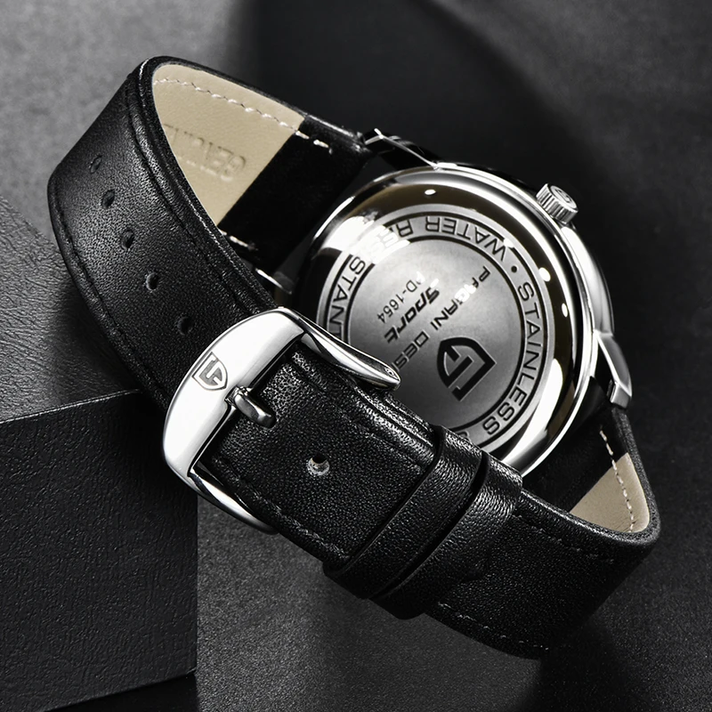 PAGANI дизайнерские часы мужские Топ люксовый бренд водонепроницаемые Модные Бизнес кварцевые мужские часы сталь Серебристый Черный Relogio Masculino