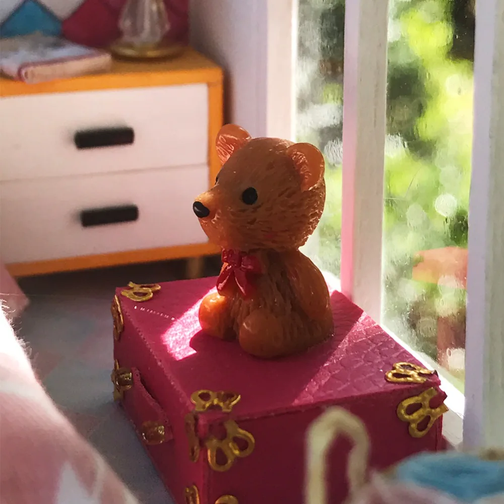 Новые 3D кукольные домики деревянная игрушка DIY мебель Miniaturas кукольный домик Миниатюрный Кукольный домик игрушки для подруги подарок красивый дневник