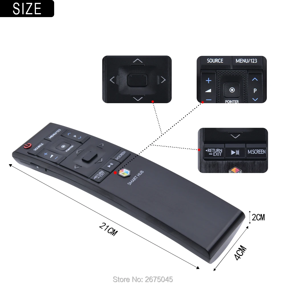 BN59-01220D remote control use for samsung TM1580