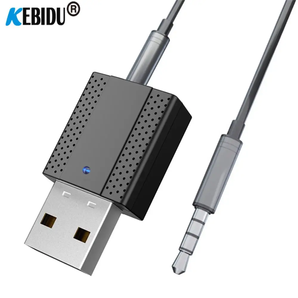 Беспроводной 2 в 1 стерео Bluetooth 5,0 аудио приемник передатчик USB мощность 3,5 мм AUX музыкальный адаптер для автомобиля FM Радио Mp3 плеер