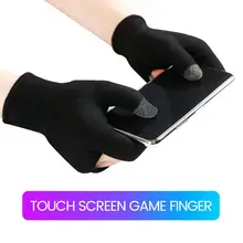 Guantes lavables para videojuegos 1 par con mangas para dedos pan Guantes lavables para videojuegos 1 par con mangas para dedos pan