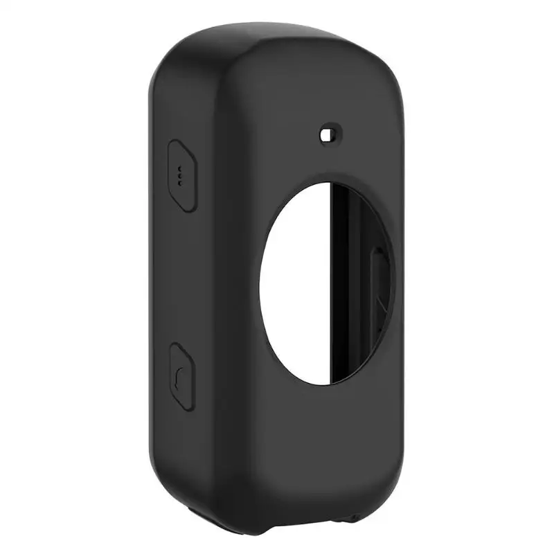 ТПУ силиконовый защитный чехол для экрана Garmin Edeg 830 аксессуары для умных часов с достаточным сроком службы и прочностью - Цвет: Black B