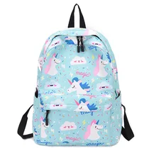 Женский рюкзак,, Оксфорд, единорог, Harajuku, модный, вместительный, для женщин, школьные сумки для девочек-подростков, женский рюкзак, школьный рюкзак