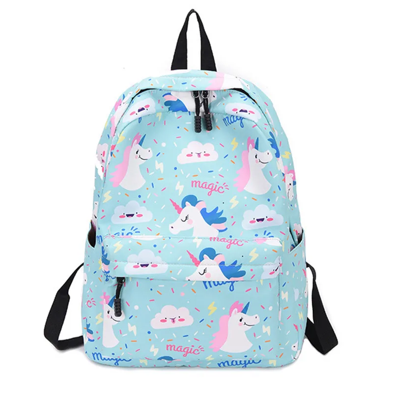 

Backpack Women 2019 Oxford Unicorn Harajuku Fashion High Capacity Female School Bags for Teenage Girls Women Backpack Schoolbag