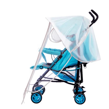 

Waterproof Rain Cover Transparent Wind Dust Shield Zipper Open For Baby Strollers Pushchairs Raincoat 2019 NEW
