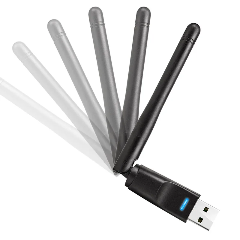 Шэньчжэнь производители поставляют Настольный ПК ТВ USB беспроводной Интернет-карта высокая скорость WiFi приемник сигнала
