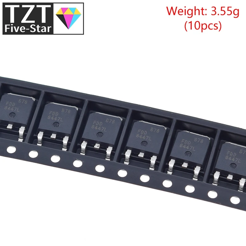 10/30PCS 8447L 40V 40V, 50A, 8,5mR (FDD8447L) für Leistungsmodul – Detail 1