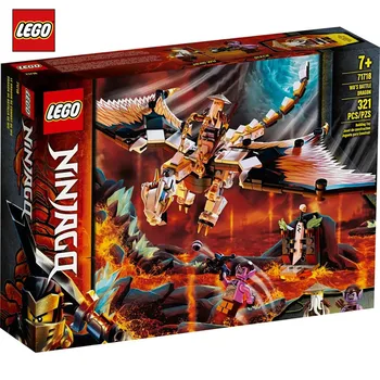 

LEGO 71718 Mirage Ninja Series Wu's Battle Dragon Building Blocksa Battle Dragon and 2 Figure Dolls Toy Kids Birthday Gift