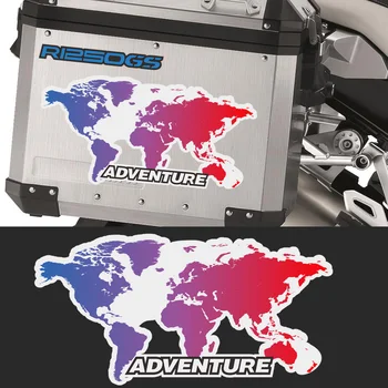 

For BMW R1250gs R1250 R 1250 GS ADV Adventure Motorcycle Sticker Top Side Tail Box Cases Panniers Luggage Aluminium Stickers
