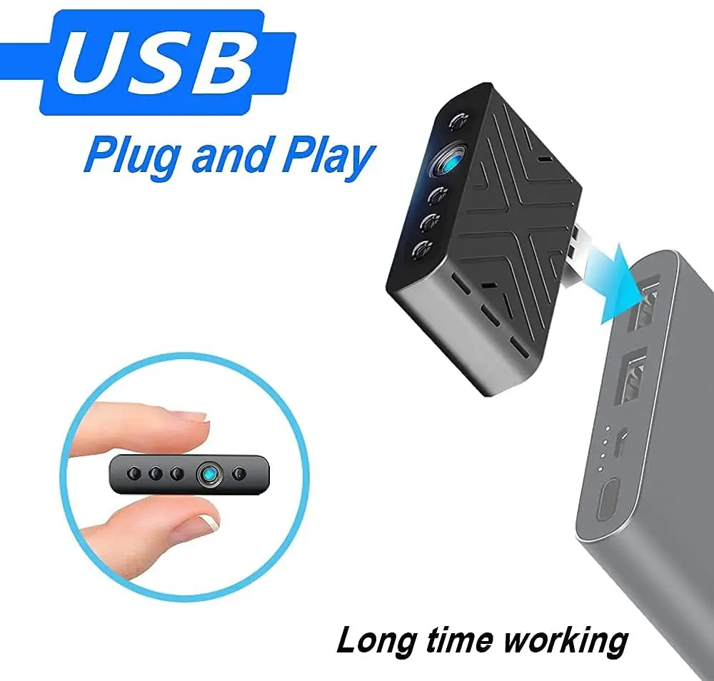 Monitoramento Remoto, Micro Camcorder USB, Baby Home