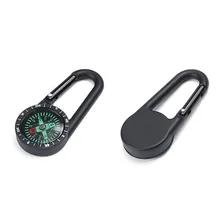 Брелок походный Карабин Мини compassоткрытый Кемпинг Туризм тактика инструмент выживания