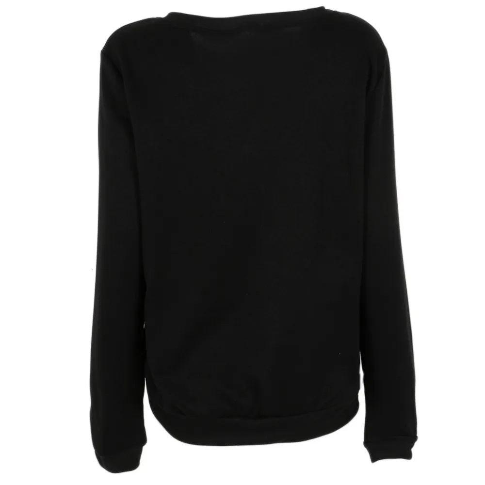 Just Do Nothing sudaderas mujer модная женская Повседневная Толстовка с длинным рукавом, джемпер, пуловер, толстовка, топы, рубашки, толстовки для женщин