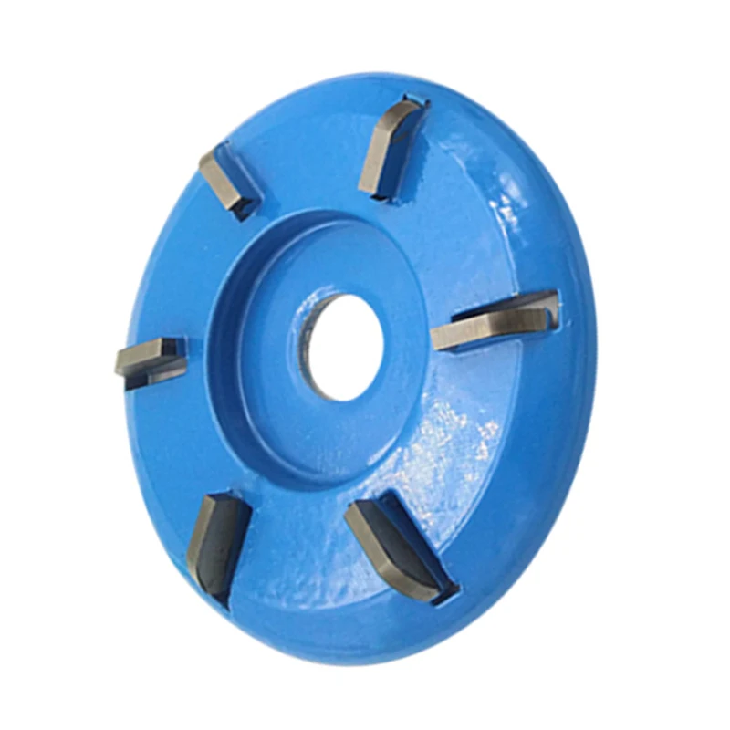 

Woodworking Root Carving Tools Six-tooth Angle Grinder Attachments Blue Steel