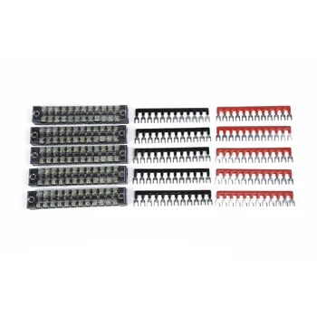 

Marine Terminal Block Power Distribution Bus 100A 660V 15pcs 12 Points
