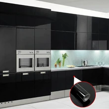 Yazi водонепроницаемый ПВХ виниловые черные обои самоклеющиеся обои ремонт мебели