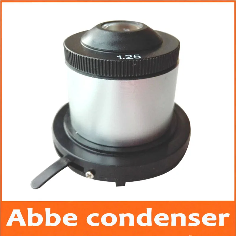 

N. A. 1.25 Adjustable Zoom Biological microscope Abbe condenser lens biomicroscope Concentrator Objective substage condenser