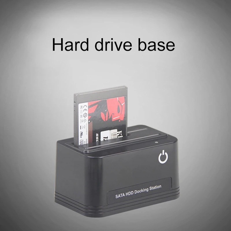  USB 3.0 HDD Docking Station Multi-Funktion 35 Zoll 25 Zoll Dual Bay Unterstützung 8TB HDD Gehäuse S