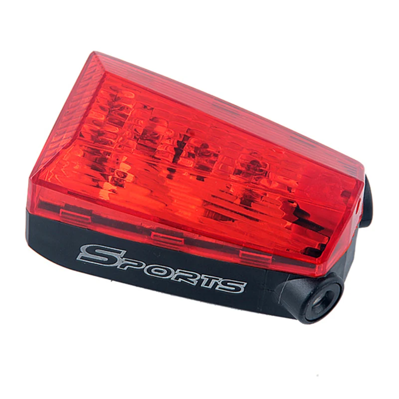 Perfect Bicycle Taillights 5Led Tail Light Logo Projection Lamp Mountain Light Warning Light 0
