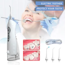 Портативный водный зубной очистки воды зуб Профессиональный ирригатор полости рта мундштук протез очиститель зубов щетка инструменты