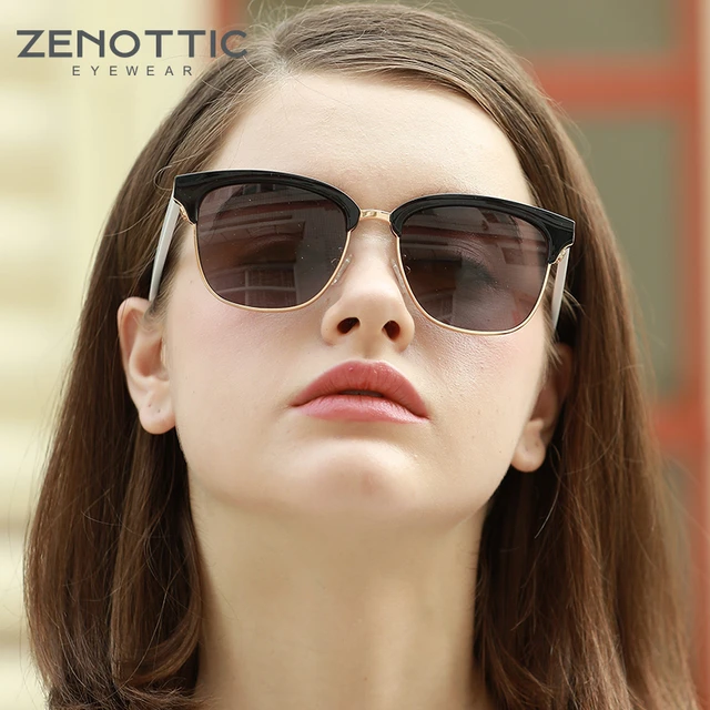 ZENOTTIC Retro Small Round Polarized Sunglasses Men Women Lightweight  Vintage UV400 Polaroid Lenses Fashion Shades - AliExpress