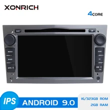 2 Din Android 9,0 автомобильный Радио dvd-плеер для Opel Vectra C Zafira B Corsa D C Astra H G J Meriva Vivaro Мультимедиа gps навигация