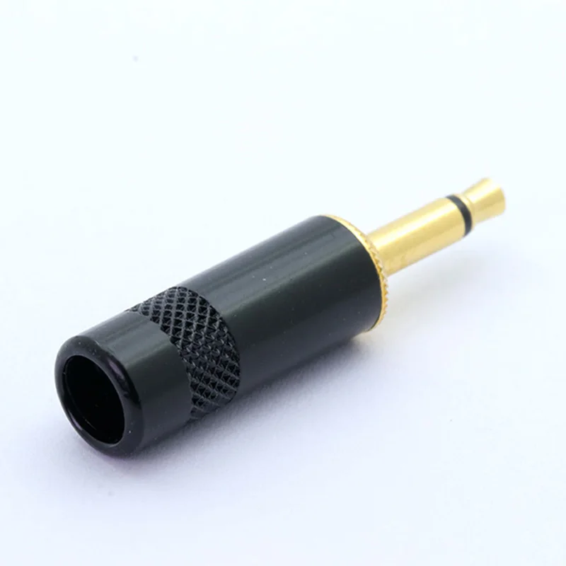 Metal Shell 2 5mm Jack Stereo Audiomale socket connector for 2 5mm 3 pole Male Headphones speaker Cable DIY 50pcs