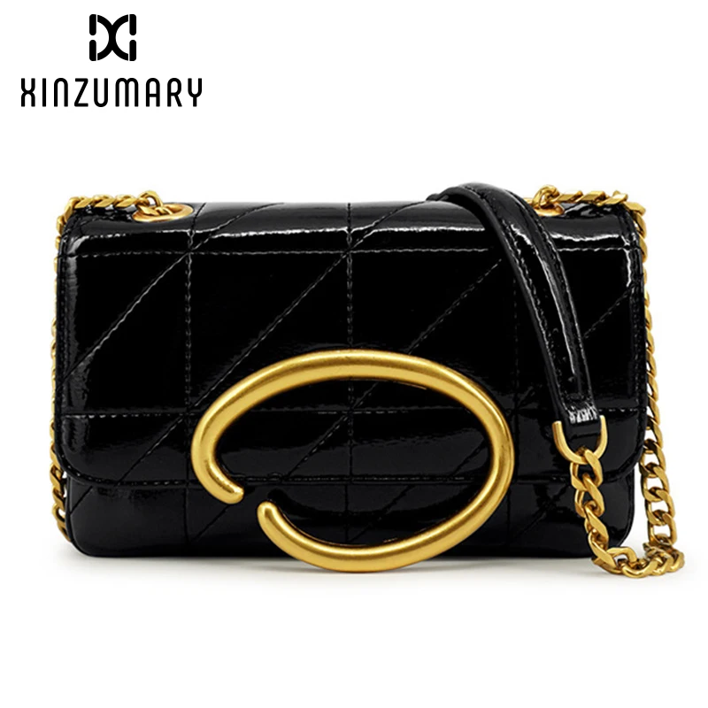 The latest Small square bag with lid summer fashion Women shoulder bags shoulder bag with chain women fashion retro simple