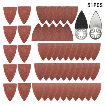 

Triangle Sanding Disc Kit For Fein Oscillating 35x50mm Woodworking Polisher Sandpapers Wood Polisher Sanding Pad