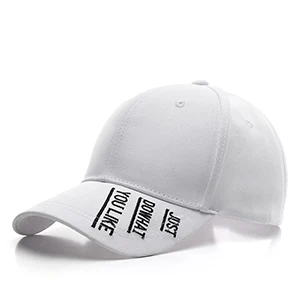 FS Trendy Black White Pink Korean Cap 