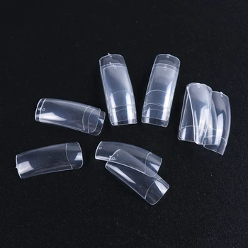 

500Pcs/box Artificial Nails French False Nails Fake Nail Art Tips Art Decoration UV Gel Tools Acrylic Manicure Tool