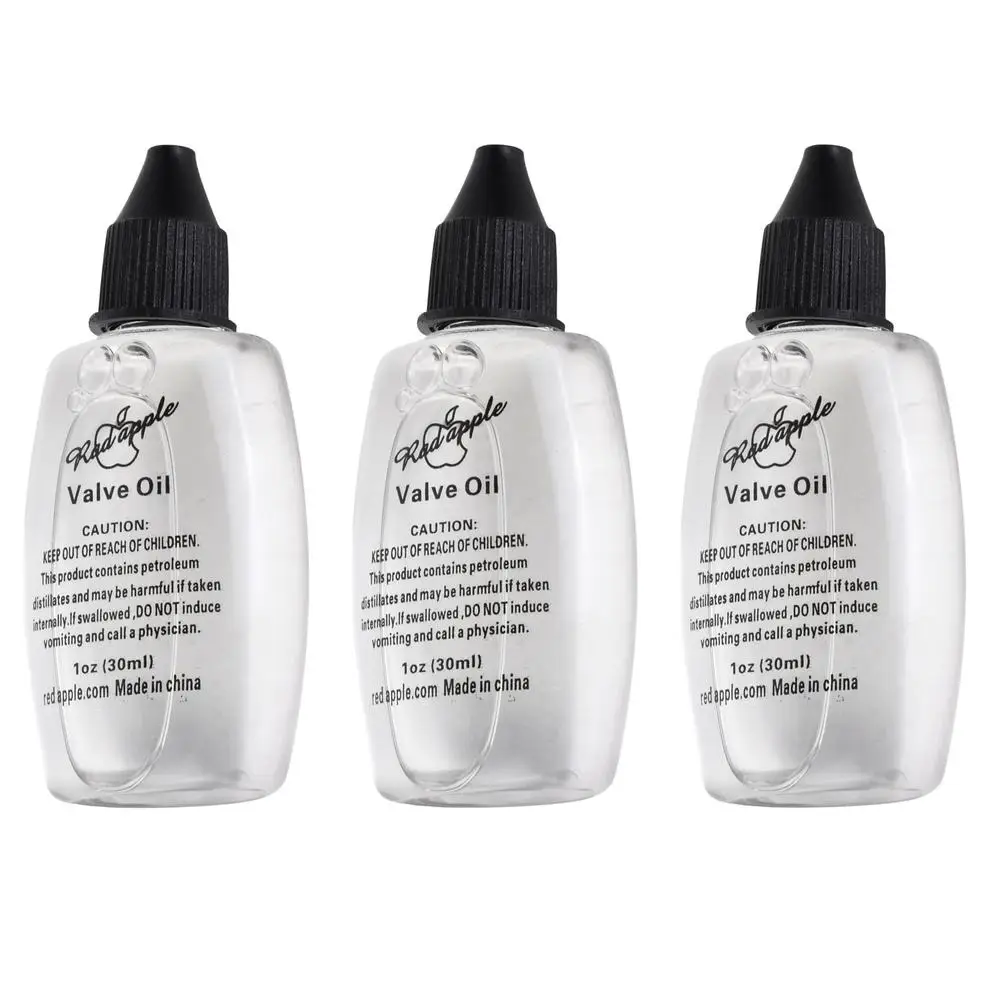 Valve Lubricating Oil 30mlx3 for Saxophone Trumpet Horn Instrument Maintenance