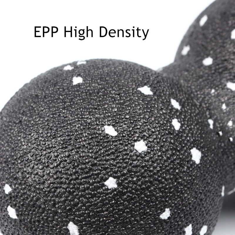Fitness Massage Ball Peanut Ball Exercise Lacrosse for Deep Tissue Trigger Point Myofascial Release Foot Massage