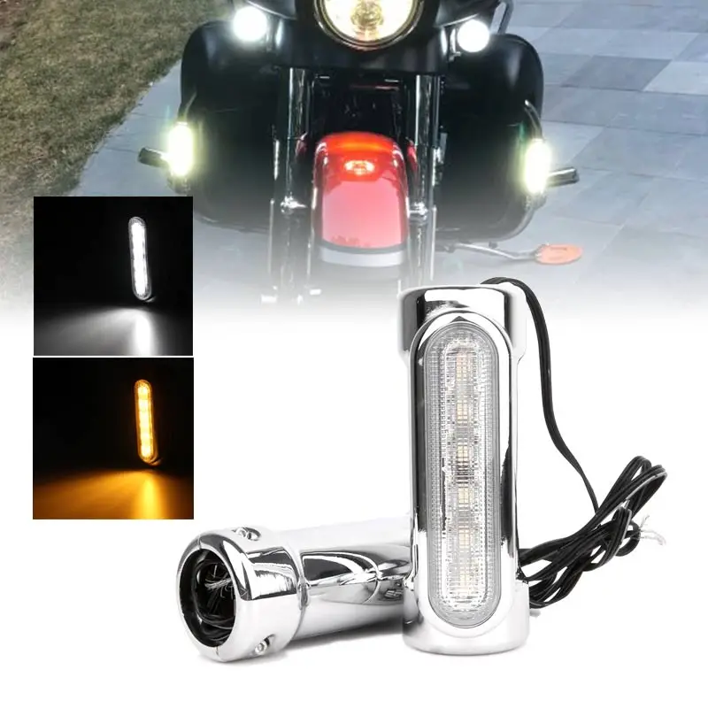 Хром для аварийных брусков Harley мотоциклетные туристические велосипеды