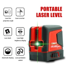 

UNI-T Lines Level Tool Set Two Lines Self Leveling Vertical Horizontal Spirit Level High Precision Measuring Instrument