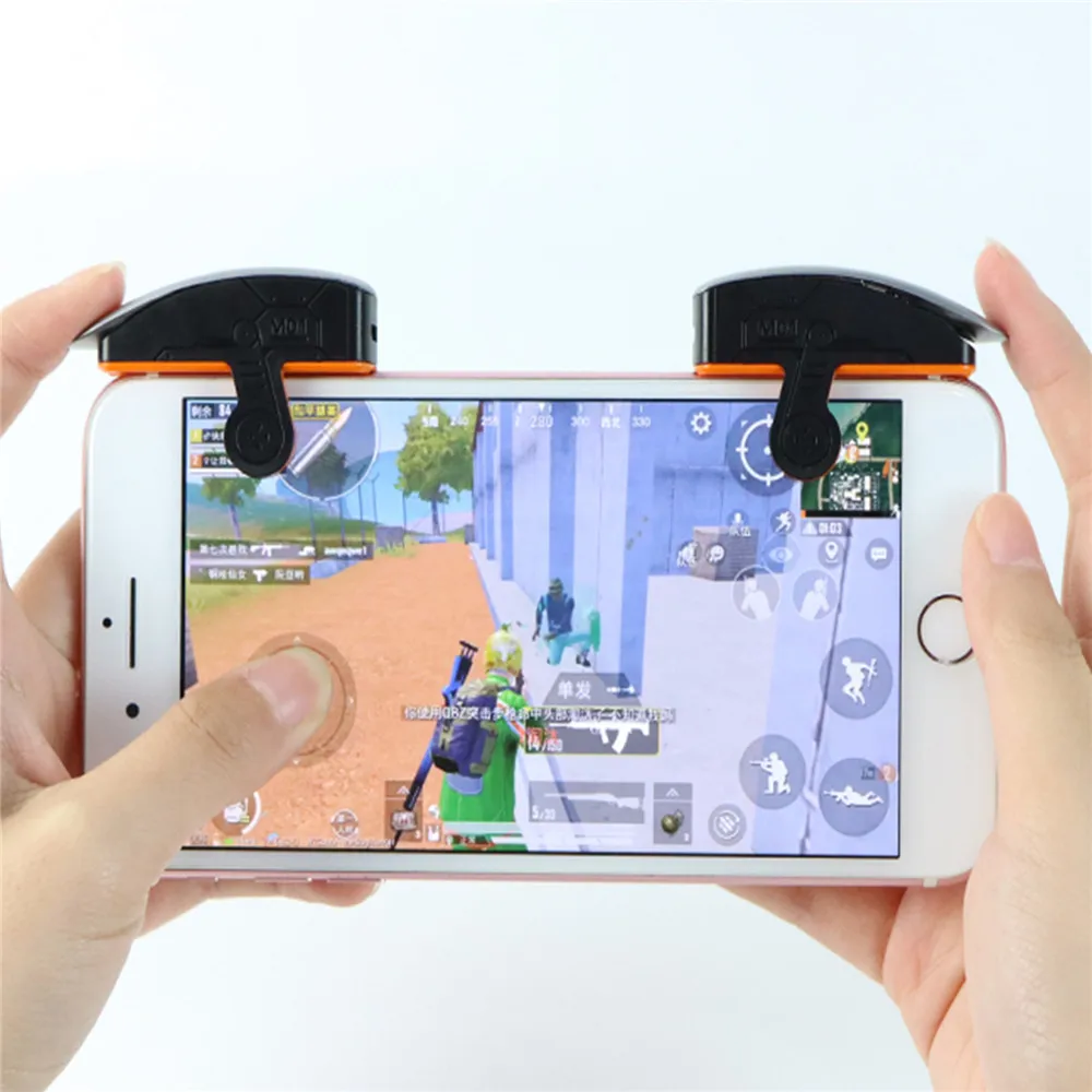  Creative Metal Game Trigger For PUBG Mobile Game High-sensitive Phone Game Joystick Shooter for And