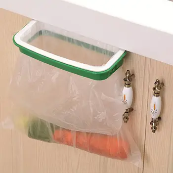 

Portable PP plastic garbage hanging garbage bag kitchen storage rack hanger dry kitchen storage box