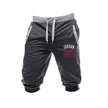 Мужские шорты с модным персонализированным принтом, мужские шорты-шаровары, повседневные спортивные шорты для бега