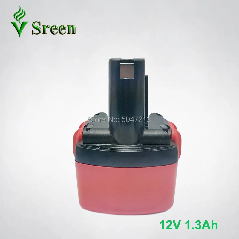 

New 12V Ni-Cd 1300mAh Rechargeable Power Tool Battery Packs Replacement for Bosch BAT043 BAT045 BAT046 BAT049 2 607 335 273