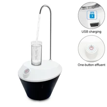 Одна кнопка бочки/стол два использования увеличение лоток перезаряжаемые Электрический диспенсер водяной насос с USB кабель для Barrelled воды