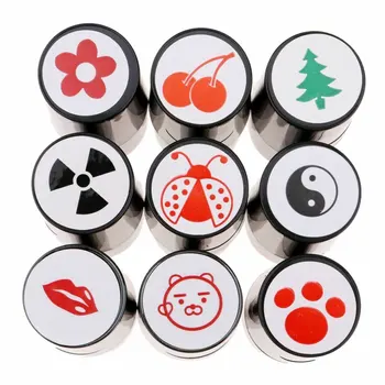 

Symbol Golfer Souvenir Gift Quick dry Plastic Golf Ball Stamper Stamp Marker Seal Golf Club Accessories