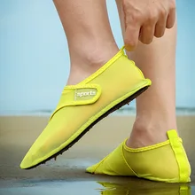 Мужская и женская Водная обувь с босиком быстросохнущая Летняя Пляжная Регулируемый ошейник для собак Носки для плавания и T8