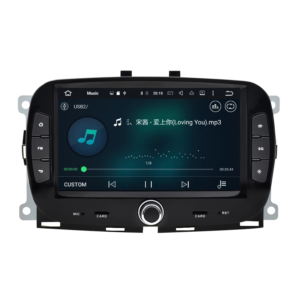 Android 9,0 автомобильный Радио dvd-плеер мультимедиа для Fiat 500+ gps wifi Bluetooth Видео Стерео навигация 4G ram