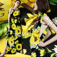 118 см набивная атласная шелковая ткань 19 мм мягкий шелк стрейч атласная ткань Атлас спандекс натуральный шелк ткань оптом ткань