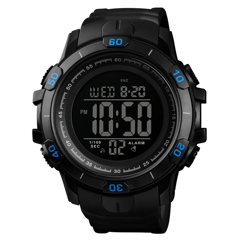 

SKMEI Brand Men's Watch Fashion Digital Wristwatch Count down Chronograph Bracelet For Men Alarm Clock Mens Watches Relogio