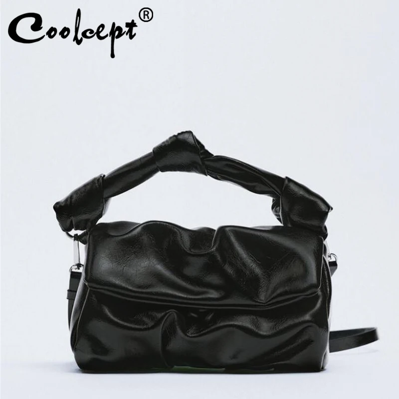 Coolcept Western Style Women'S Pouch Pu Leather Rivet Female Cross Body Bag Designer Ladies Shoulder Bags Cover Casual | Багаж и сумки