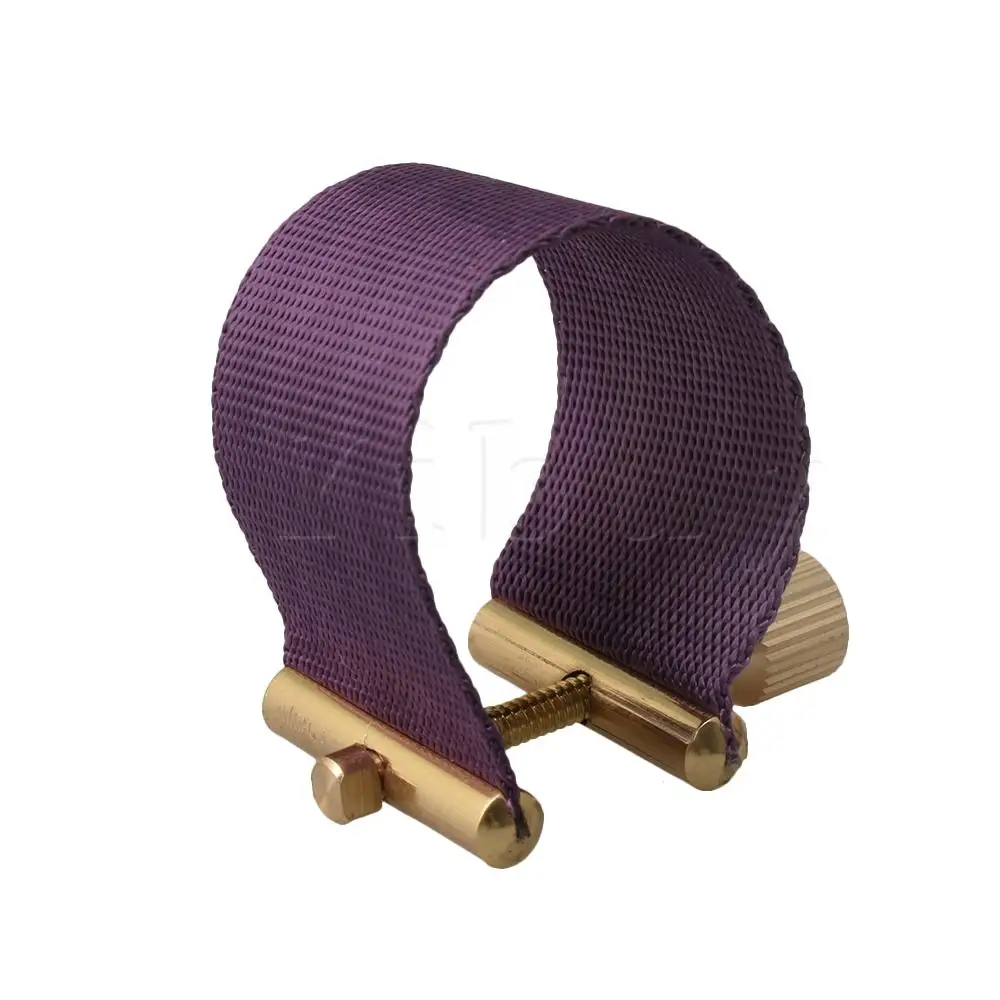 Yibuy Sax Ligature зажимы зажим для баритона саксофона резиновый рот кусок головы