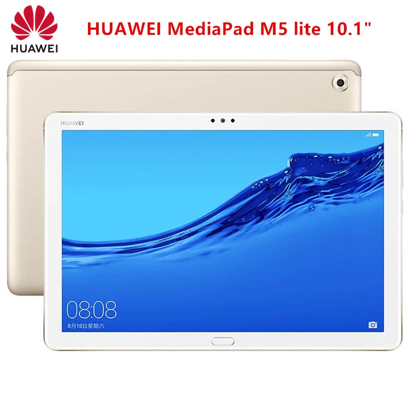 huawei Mediapad M5 lite 10," BAH2-W09 WiFi планшетный ПК 4 Гб 64 ГБ Android 8,0 Hisilicon Kirin 659 Восьмиядерный ips экран 8 МП