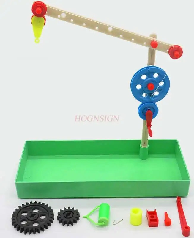 

Простое механическое экспериментальное оборудование для начальной школы коробка для экспериментов, инструмент для обучения принципам физический механический